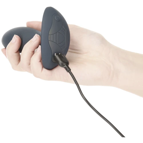 Анальная пробка с пульсацией Lux Active – Throb – 4.5" Anal Pulsating Massager, пульт ДУ