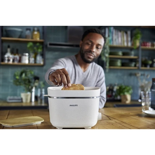 Тостер Philips Eco Conscious Edition HD2640/10: Материал корпуса Пластик