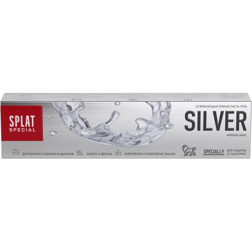 SPLAT Special Silver 75 ml Зубная паста: Объем, мл 75