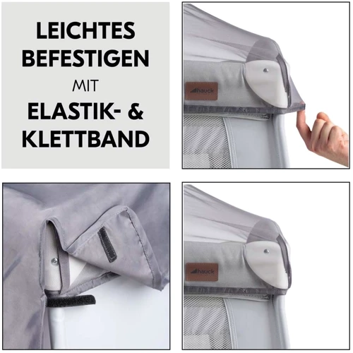 Сетка для детского манежа Hauck Travel Bed Canopy Grey