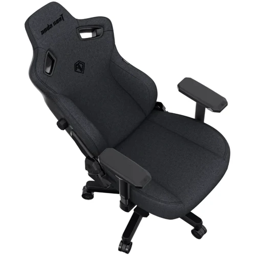 Кресло игровое Anda Seat Kaiser 4 Dark gray Fabric Size L фото 6