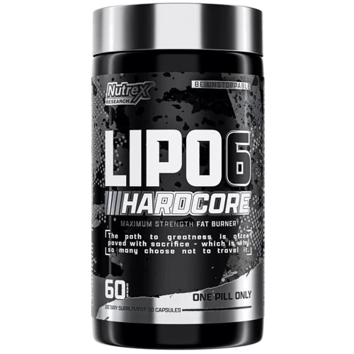 Жироспалювач Nutrex Lipo-6 Hardcore 60 caps / 60 servings