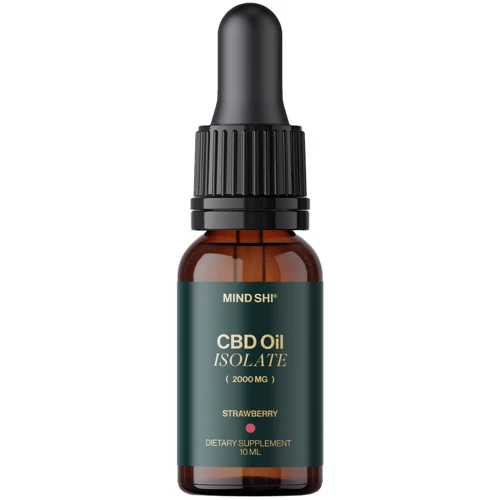 Масло Mind Shi CBD Oil Isolate 2000 mg Strawberry - 10 ml
