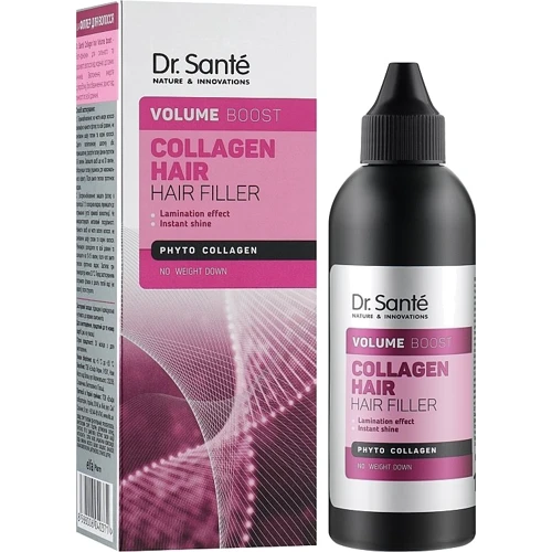 Dr. Sante Collagen Hair Volume Boost Hair Filler Філлер для волосся 100ml фото 1