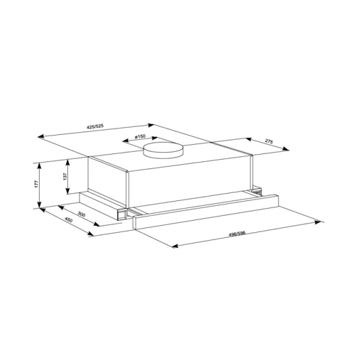 Вытяжка Eleyus BREEZE 1000 50 IS: Материал корпуса нержавеющая cталь