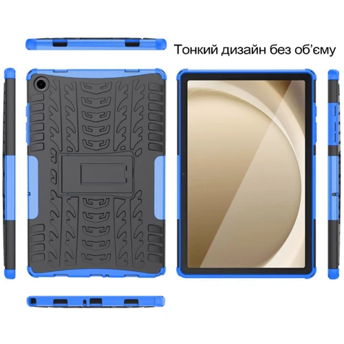 Аксесуар для планшетних ПК BeCover Shockproof Stand Case Blue для Samsung X236 Galaxy Tab A11 Plus (713948)