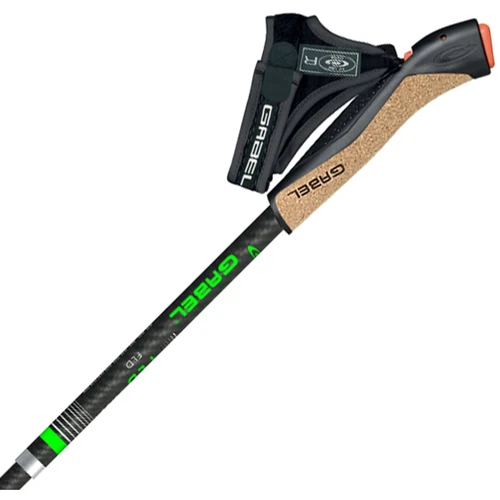 Треккинговая палка Gabel FLD Carbon 115 (7009400801150) (DAS302701): Цвет черный