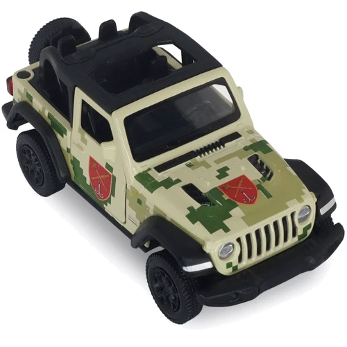 Автомодель TechnoDrive Jeep Wrangler Rubicon Шевроны Героев Оперативное командование "Юг" (250398UM) фото 6