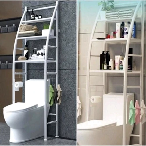 Полка-стеллаж Stenson для туалета 46х25х167 см (R30890)