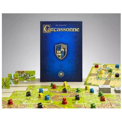 Настольная игра Z-Man Games Carcassonne 20th Anniversary Edition (Каркассон Юбилейный EN): Производитель Z-Man Games