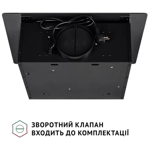 Вытяжка Perfelli Piano Nero: Материал корпуса крашенный металл