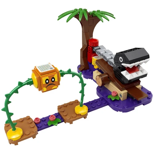 LEGO Super Mario Встреча в джунглях с кусакой на цепи. Дополнительный уровень (71381): Количество деталей, шт. 160