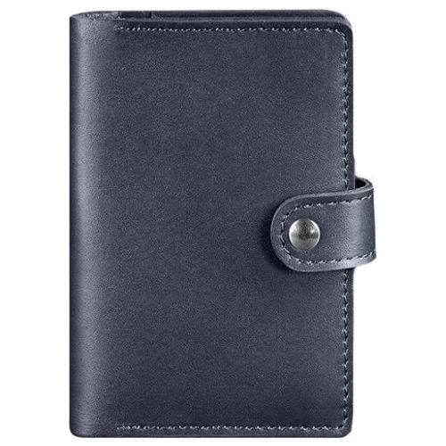 Обложка для паспорта BlankNote 3.0 темно-синяя (BN-OP-3-navy-blue)