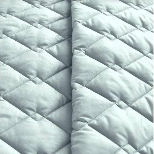 Покрывало IDEIA Стиль Cube 180х210 мята / светло-серый (8-32404)