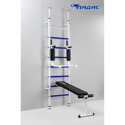 Шведская стенка с подставкой под штангу Ladas