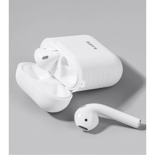 Чехол для наушников LAUT POD Case White for Apple AirPods фото 2