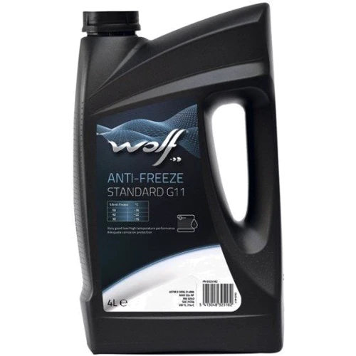 Охолоджуюча рідина WOLF COOLANT STANDARD G11 -36°C 4Lx4 фото 1