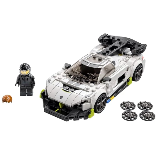 Конструктор LEGO Ninjago Koenigsegg Jesko 76900: Количество деталей, шт. 280