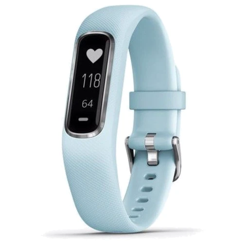 Фитнес-браслет Garmin Vivosmart 4 Azure Blue with Silver Hardware Small/Medium (010-01995-24/14/04): Отслеживание сна есть