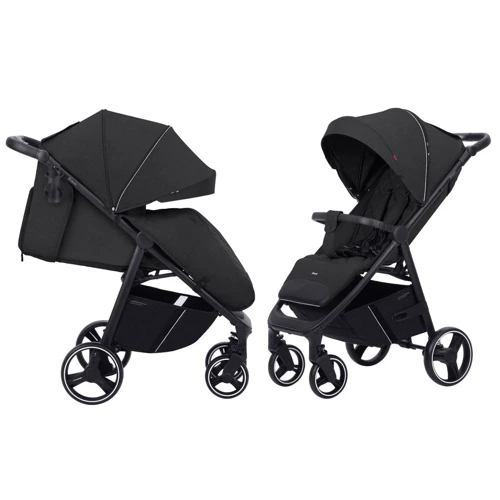 Прогулочная коляска Carrello Bravo CRL-8512 Pure Black: Возможность установки люльки нет