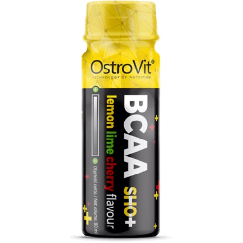 Аминокислота для спорта OstroVit BCAA Shot 80 ml / 1 servings/ Lemon Lime Cherry