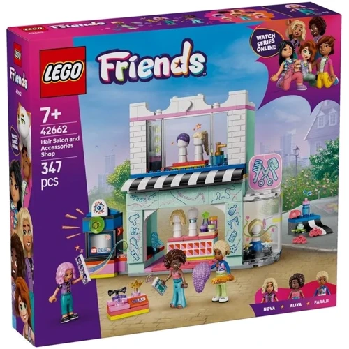 Конструктор LEGO Friends Парикмахерская и магазин аксессуаров 347 деталей (42662)