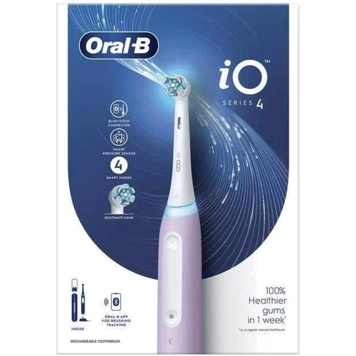 Зубная щетка Oral-B iOG4.1A6.1DK Lavender: Технология чистки возвратно-вращательная