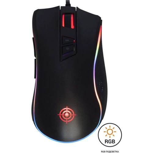 Мишка GamePro Ultimate GM758 Black: Ергономіка для правої руки