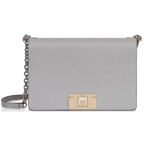 Женская сумка кросс боди Furla Mimi's серая (1031800)