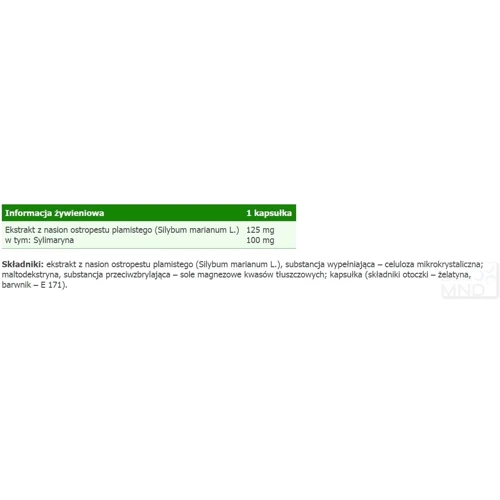 Olimp Gold Sylimaron 100 30 caps: Форма випуску Капсулы