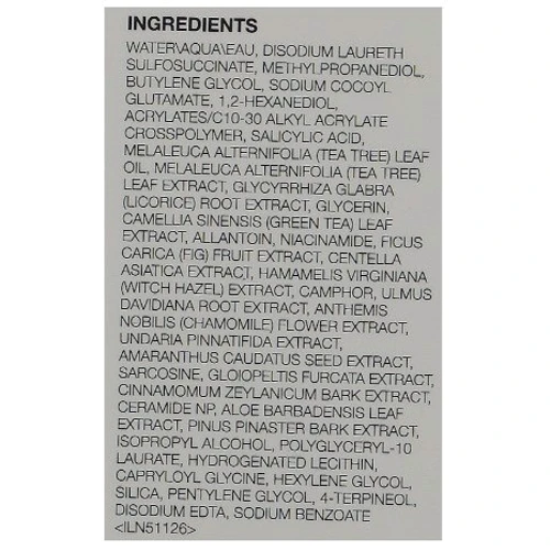 Dr.Jart+ Ctrl+A Teatreatment Cleansing Foam Пенка для умывания с экстрактом чайного дерева 120 ml: Время применения Универсальный