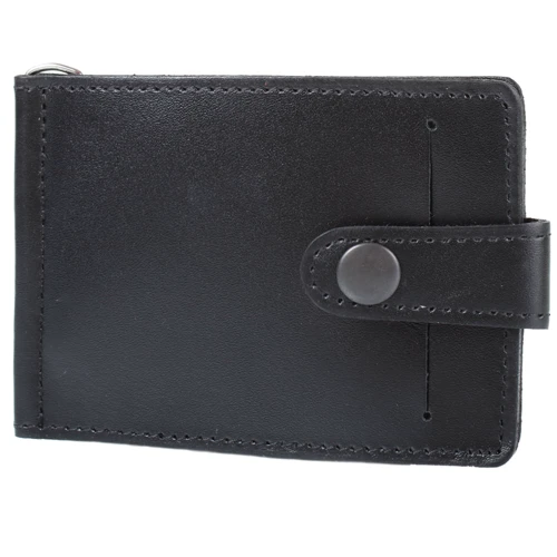Мужской зажим для денег DNK Leather черный (DNK-Euro-Clamp-col-J)
