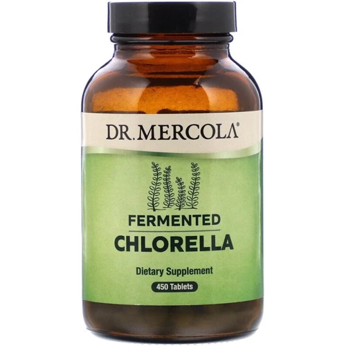 Dr. Mercola Fermented chlorella Ферментированная хлорелла 450 таблеток
