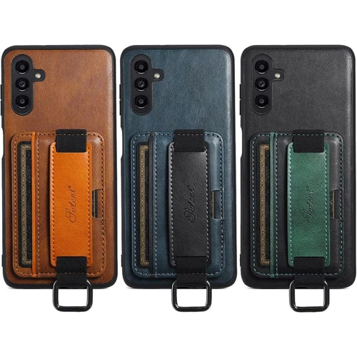 Чехол для телефонов Epik Leather Case Wallet and Straps Blue for Samsung A145 Galaxy A14 4G / A146 Galaxy A14 5G фото 8