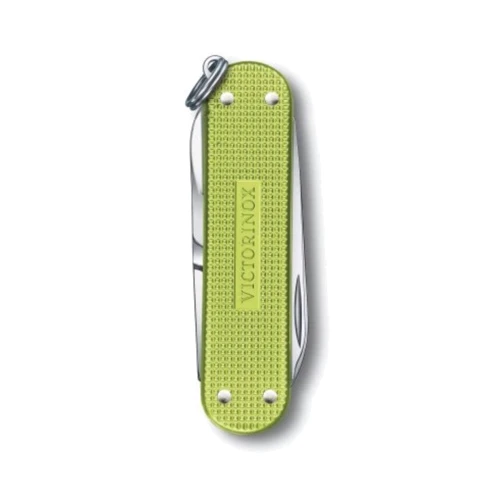 Мультитул Victorinox Classic SD Alox Colors Lime Twist 58мм/5функции/рифленый зеленый (0.6221.241G): Количество инструментов 5