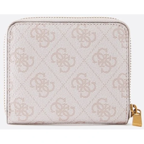 Жіночий гаманець GUESS GINEVRA LOGO SLG SML ZIP ARND молочний (SWSB8675370-BHG): Стать Женский