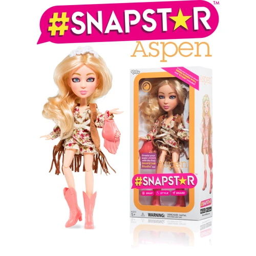 Лялька SNAPSTAR Аспен 23 см (YL30002)