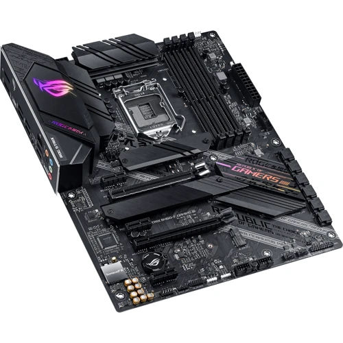 ASUS ROG STRIX B460-F GAMING: Разъемы на плате SATA 3.0, M.2