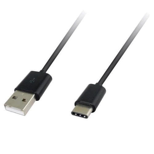 Кабель Global USB Cable to USB-C 1m Black (MSH-CA-001)