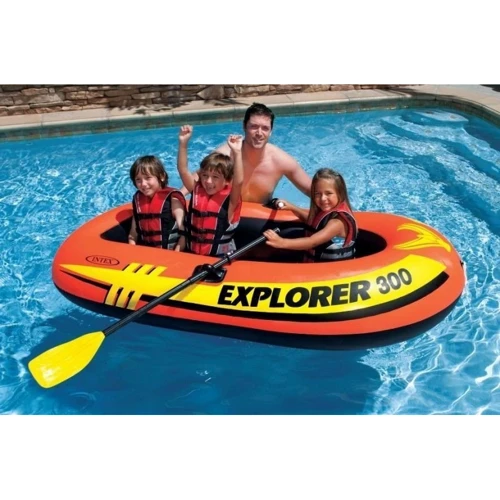 Лодка Intex с насосом и веслами (58332): Тип лодка
