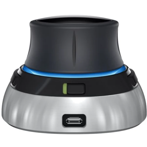 Мышь 3DConnexion SpaceMouse Wireless (3DX-700066): Эргономика симметричная для левшей