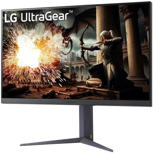 Монитор LG 32GS75QX-B: Покрытие экрана антибликовое