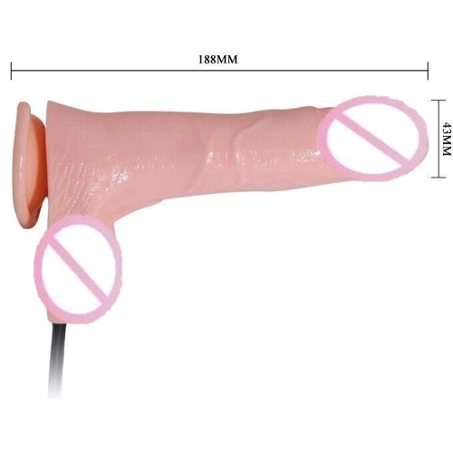 Фаллоимитатор на присоске расширяющийся INFLATABLE REALISTIC COCK, BW-008066Q