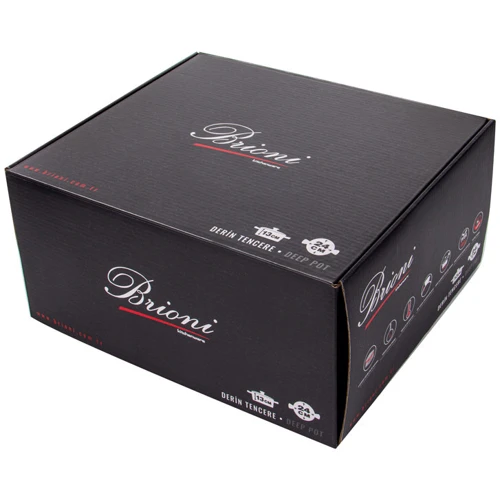 Каструля Brioni Antrasite Copper 24 см 5 л (764-006): Тип Традиционная