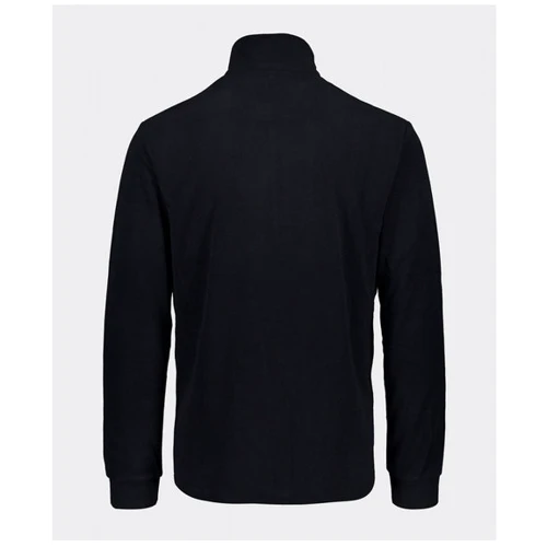 Толстовка CMP Man Fleece Sweat (3G28037N-U901) 46 черная: Капюшон Без капюшона