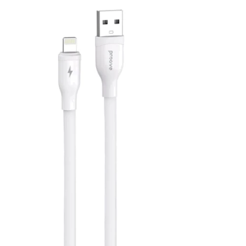 Кабель Proove USB Cable to Lightning Flat Out 2.4A 1m White (CCFO20001102)