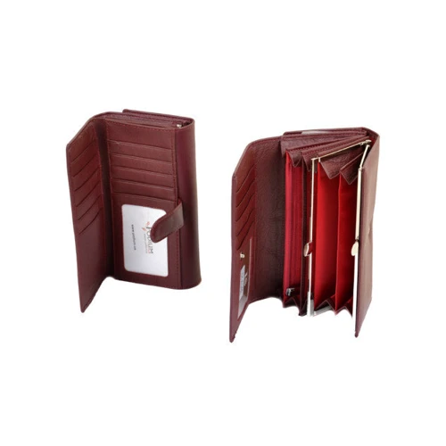 Женский кошелек Sergio Torretti бордовый (29752 date-red): Страна производитель Китай