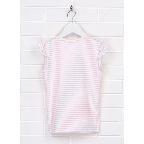 Футболка H&M 7030639 74 см белая: Пол Девочка