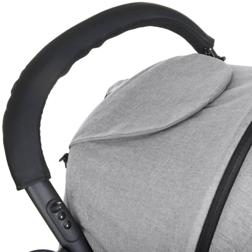 Прогулочная коляска El Camino Favorit v.2 Light Gray (M 3409L): Ширина шасси 59 см