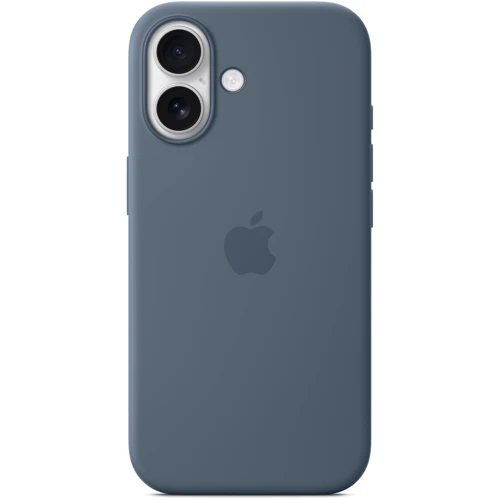 Чехол для iPhone Apple iPhone 17 Silicone Case with MagSafe - Anchor Blue (MGEW4)